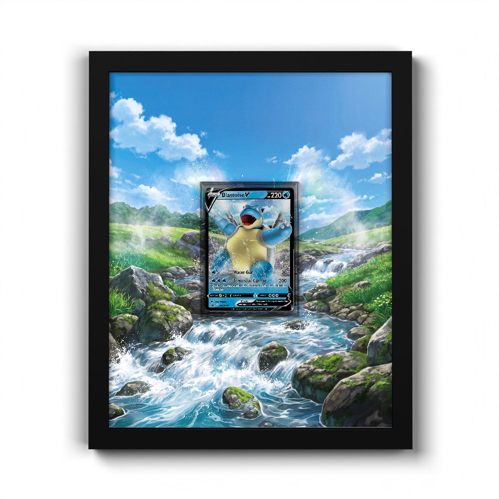 SWSH101 Blastoise V - Extended Artwork Pokemon Card Frame