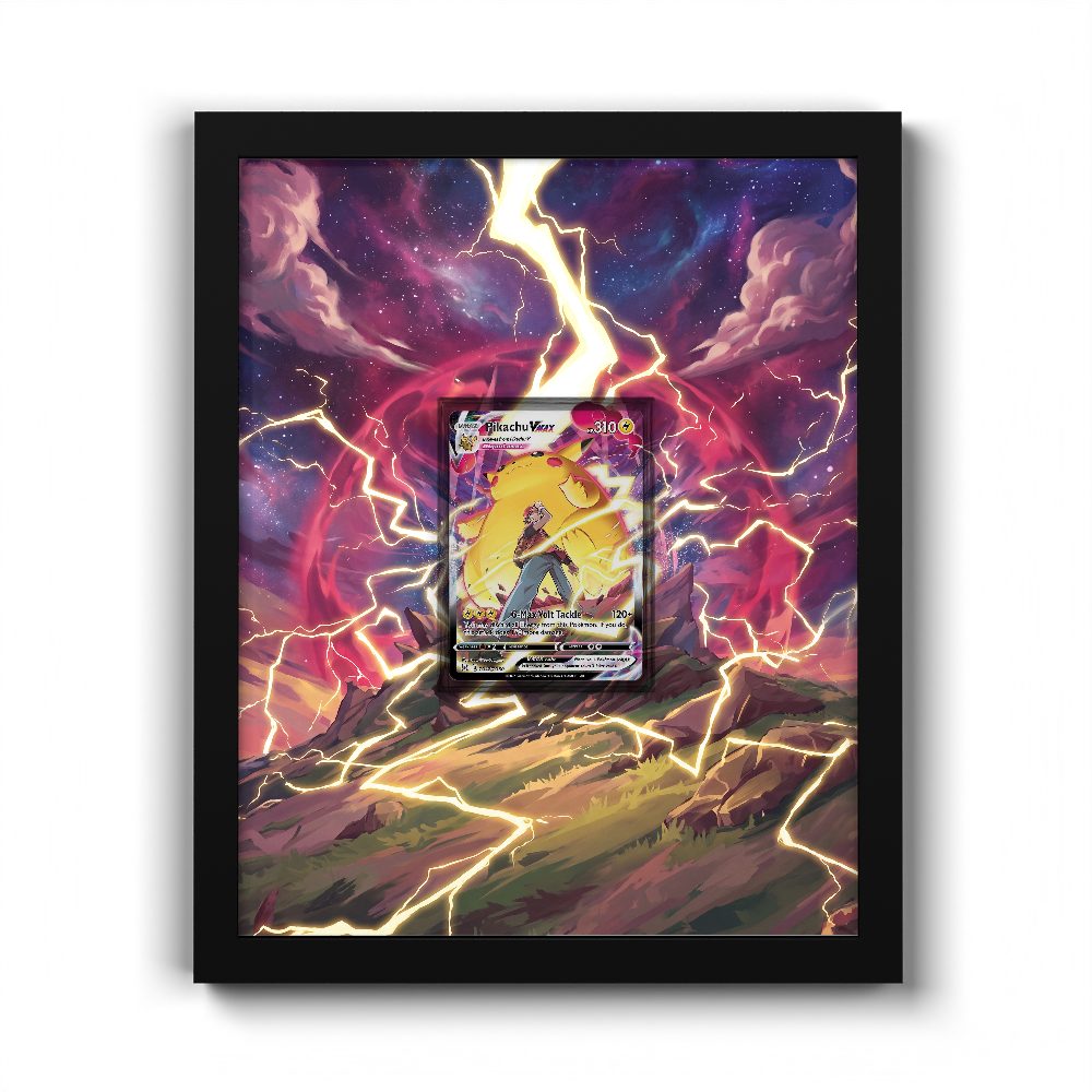 SWSH11 Pikachu VMAX - Extended Artwork Pokemon Card Frame
