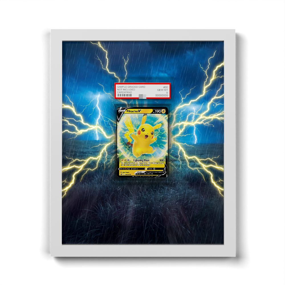 SWSH198 Pikachu V - Extended Artwork Pokemon Card Frame
