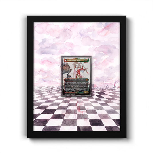 Terra, Magical Adept (Borderless) - FINAL FANTASY (FIN) - Extended Artwork Magic Card Frame