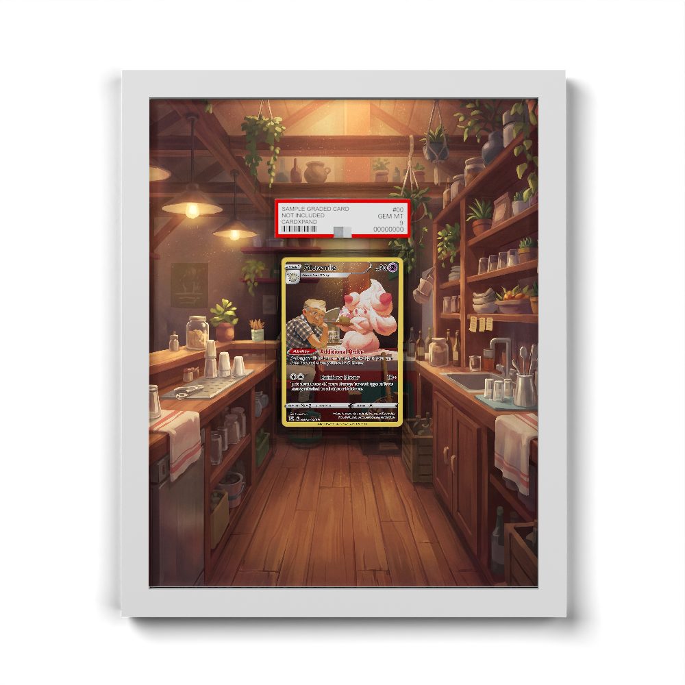 TG08/TG30 Alcremie - Extended Artwork Pokemon Card Frame