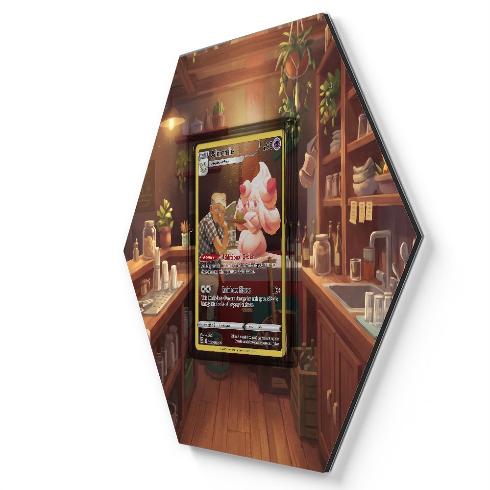 105 Branawarz - Extended Artwork Pokemon Card Display