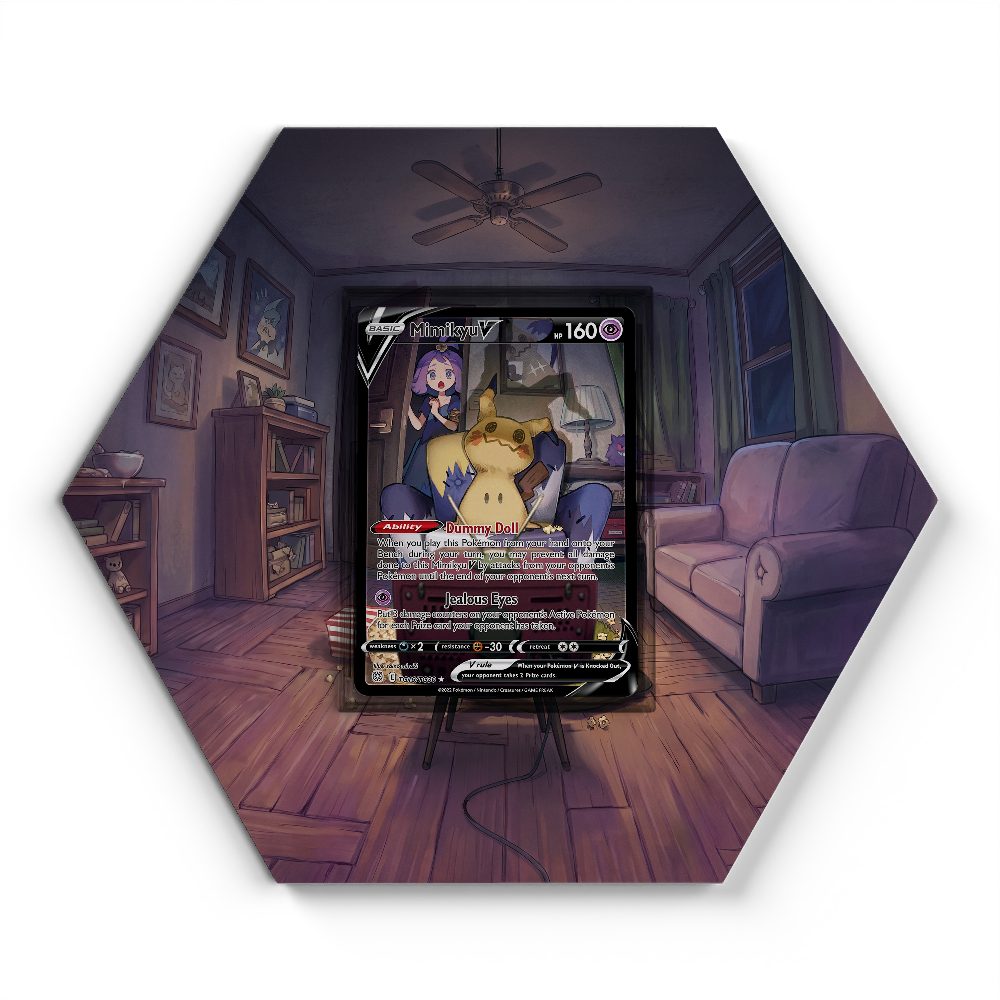 105 Branawarz - Extended Artwork Pokemon Card Display