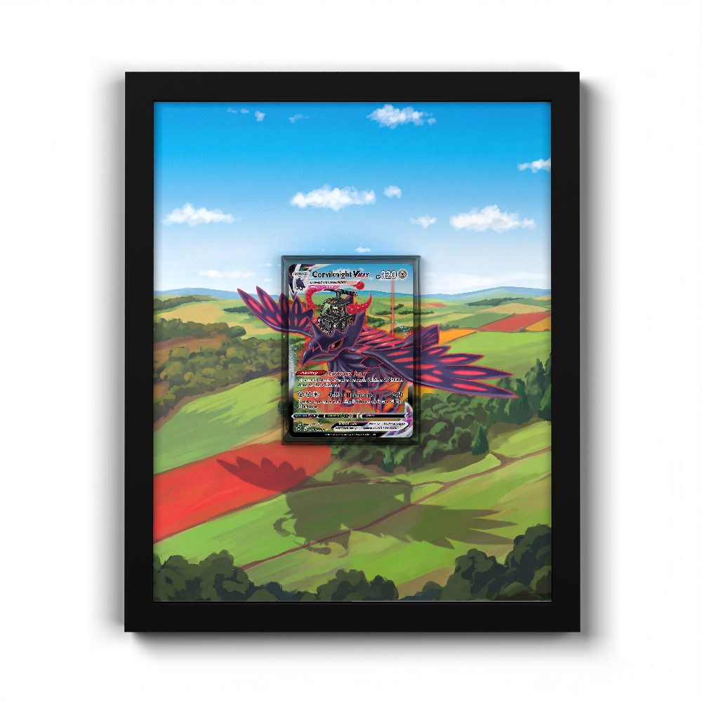 TG19/TG30 Corviknight VMAX - Extended Artwork Pokemon Card Frame