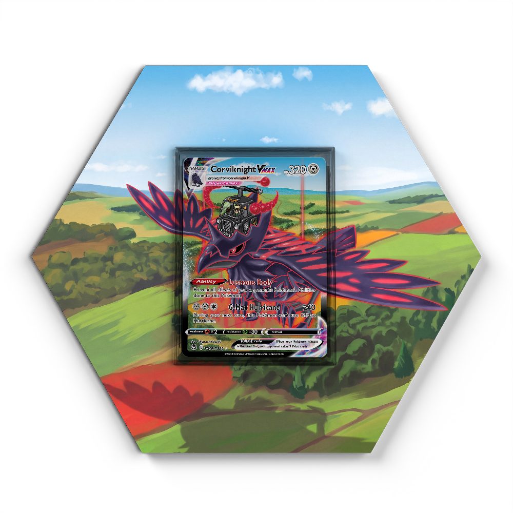 105 Branawarz - Extended Artwork Pokemon Card Display