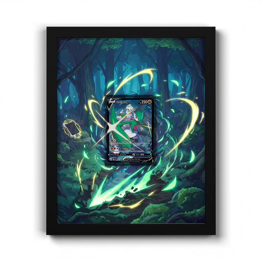 TG19/TG30 Gallade V - Extended Artwork Pokemon Card Frame