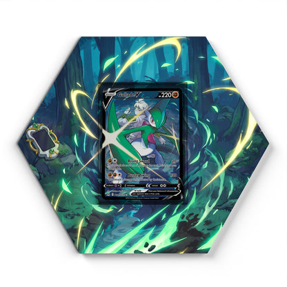 TG19/TG30 Gallade V - Extended Artwork Pokemon Card Display