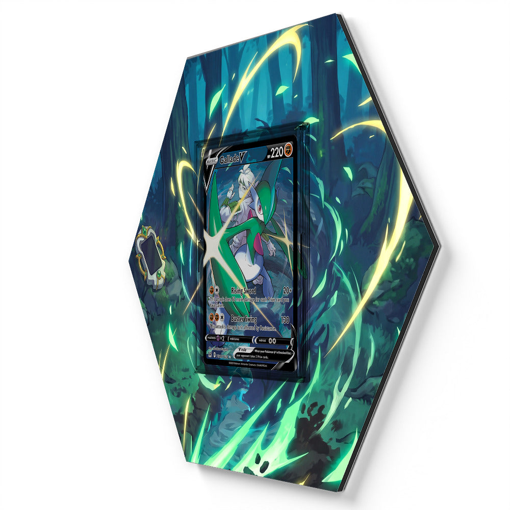 TG19/TG30 Gallade V - Extended Artwork Pokemon Card Display